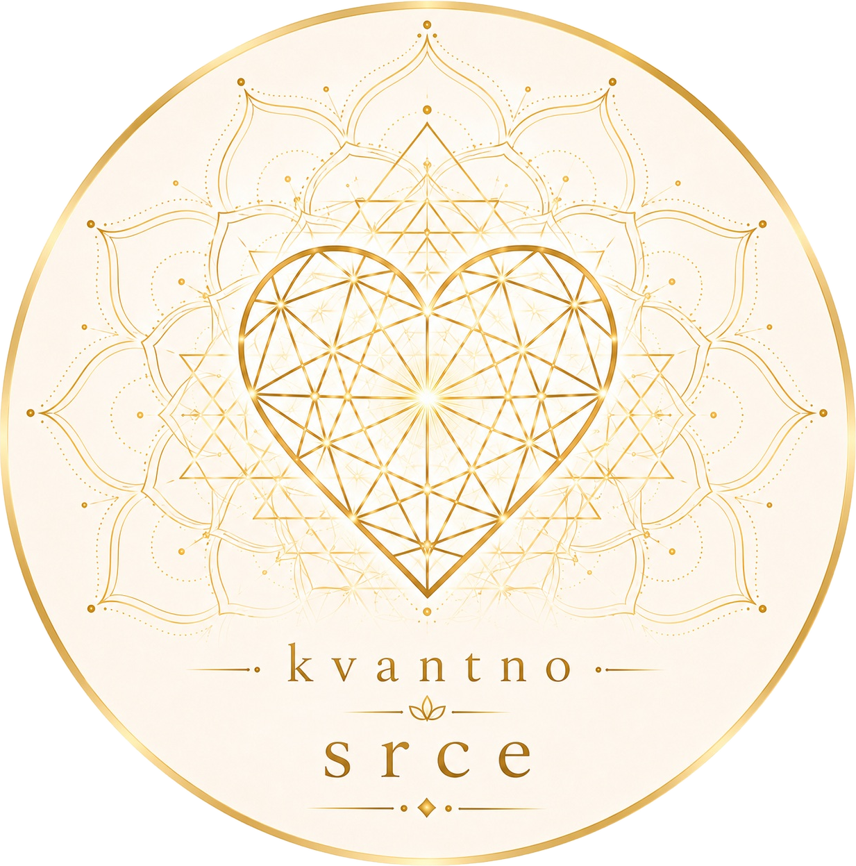 Kvantno srce logotip